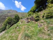 Alpe Cappella in rovina
