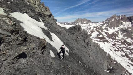 Sul breve passaggio sotto la est dell'Alp