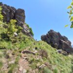 Passaggio alla crestina dopo Alpe Cappella