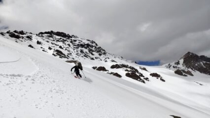 Maggio invernale quassù