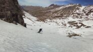 Discesa verso l'Agnel