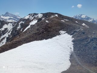tratto di cresta per il Facciabella