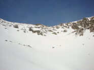 pendio finale e colle 2760 mt