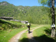 l'arrivo a Chiot la Sella