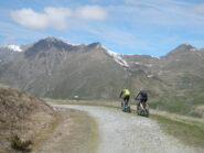 discesa verso l'Alpe della Portia