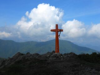 Cima Croé, croce di vetta