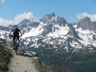 gran vista verso il Vallon de la Grande Manche