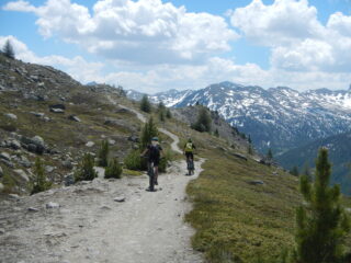 si percorrono tra i 4/5 km del  Chemin de Ronde 