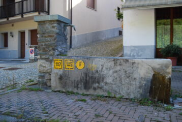 La partenza ad Antey
