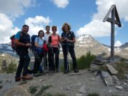 in cima alla Becca France