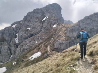  In salita verso la P.ta Stoppani.