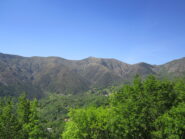 Monti Taccone e Figne dalla cima 