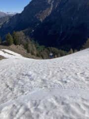 Il colletto in salita 