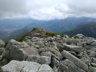 Discesa per la Costa Bruciata 