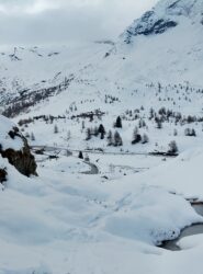 Rotto l'accerchiamento, salendo verso Hopsche 