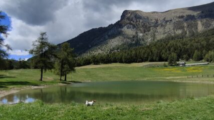 Partenza laghetto di champlong 