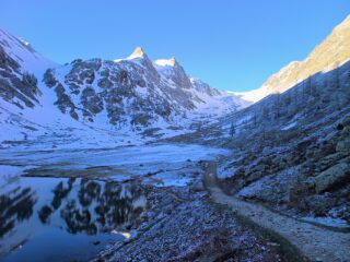 Visuale dal lago di San Bernolfo