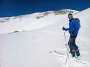 Discesa verso il Colle Seccia
