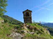 Pilone sul percorso di salita 