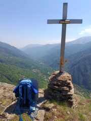 Bel panorama dalla cima