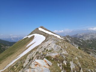 Verso la Cima Pertega' (m.2404)