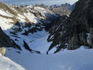 In cima al canalino