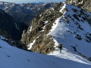 Sulla cresta sud del Mercantour