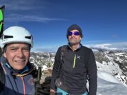 in vetta al Mercantour