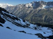 percorso il primo tratto, si vede ancora il lago 
