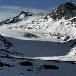 Glacier du Baounet con la vetta sullo sfondo.... lunga sgroppata in ambiente spettacolare