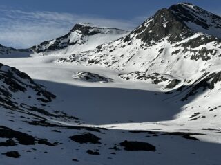 Glacier du Baounet con la vetta sullo sfondo.... lunga sgroppata in ambiente spettacolare
