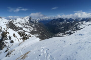 vista verso il fondovalle