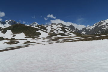 situazione neve al lago Verney