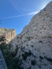 La parete della via