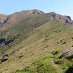 Sopra l'alpe Zanai, in direzione Gias Vej