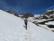 traccia sulla neve