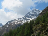 parete Nord della Tersiva ancora abbastanza innevata