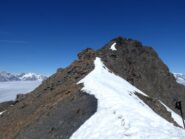 Dal Passo San Giacomo la cresta verso il Querellet.