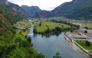 Buon punto panoramico tra Pramotton e la Torre.