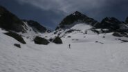 Verso il colletto Sud di Valrossa