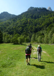 Partenza da Bagni di Masino