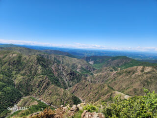 panorama lungo la salita