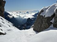 in cima al Vallone di Arnas
