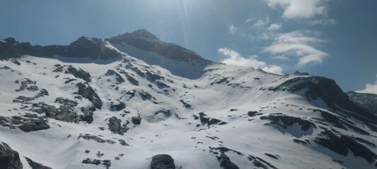 Punta d'Arnas dal colle Baounet