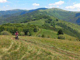Dal Giarolo tutta la dorsale percorsa