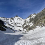 il colle di andata visto in salita