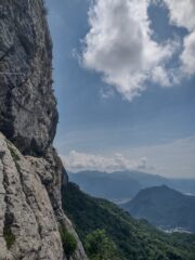 Un tratto della parete