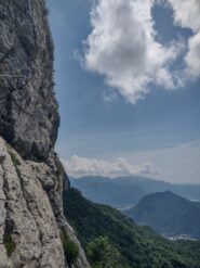 Un tratto della parete
