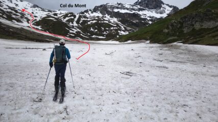 Nel pianoro iniziale ben innevato