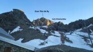 Innevamento dietro il rifugio